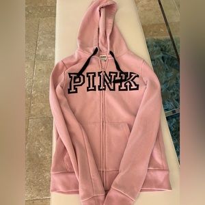 Like new hoodie light pink sweater